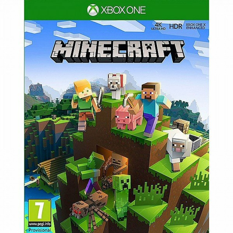 Xbox ONE Minecraft כולל הרחבות ותופסות משחק