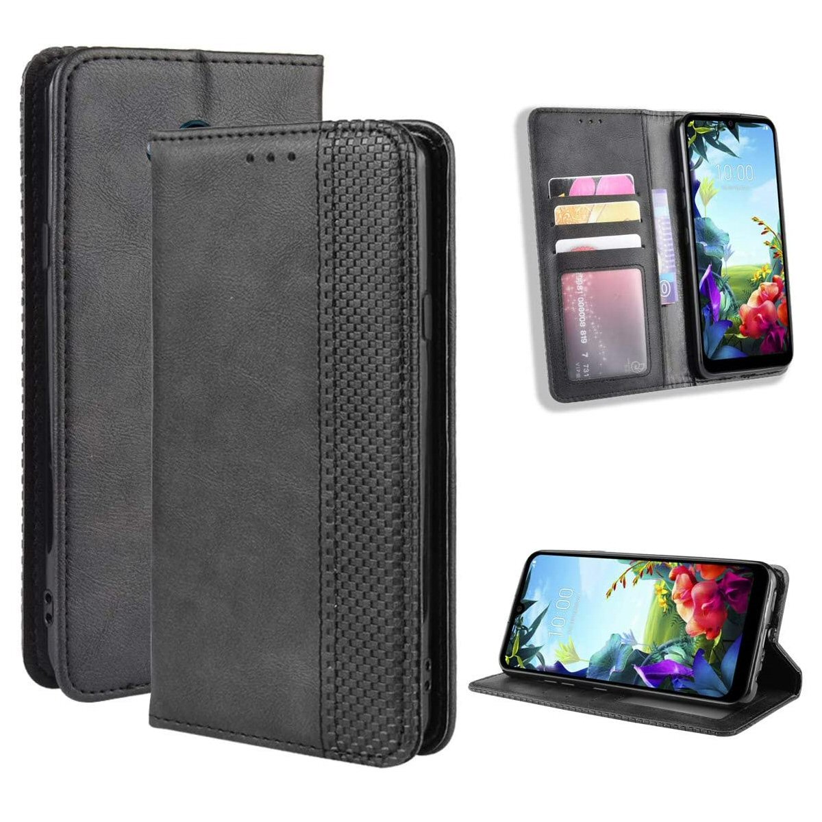 iTechCase Wallet  נרתיק ספר ל Xiaomi MI 11 שחור