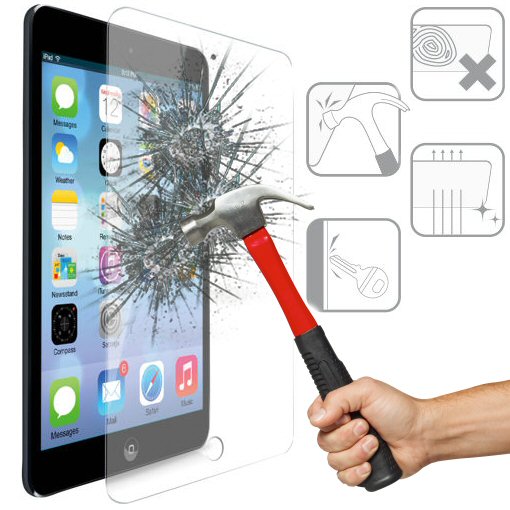 iTechCase M Glass מגן מסך זכוכית לאייפד אייר 2
