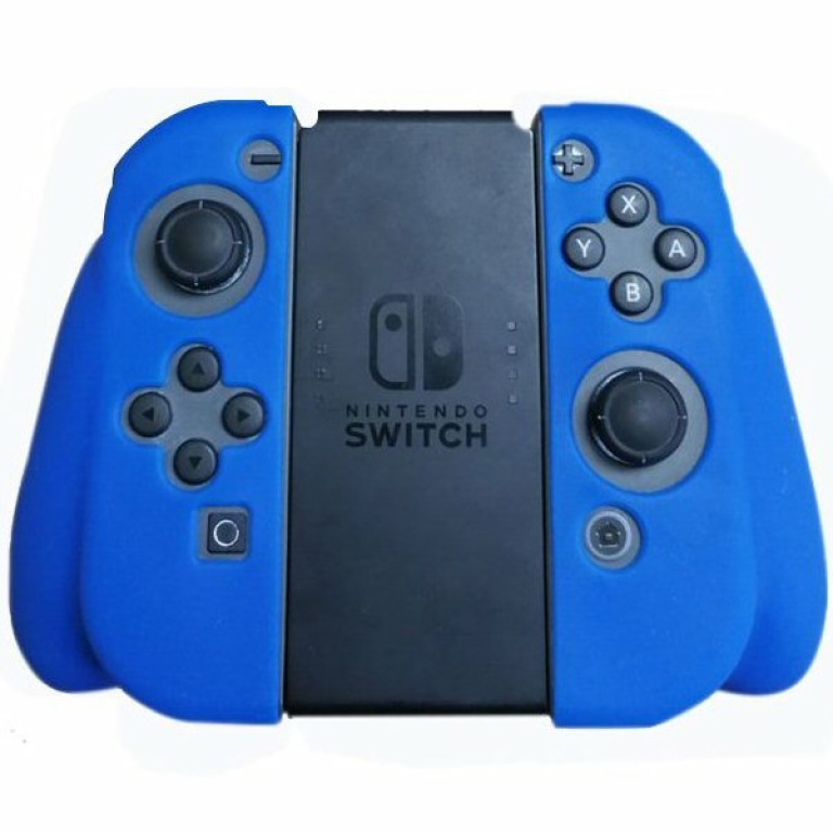 iTechCase E Line כיסוי סיליקון לשלט Nintendo Switch כחול