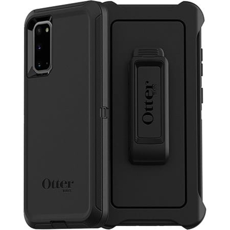 OtterBox Defender כיסוי לגלקסי S20 שחור