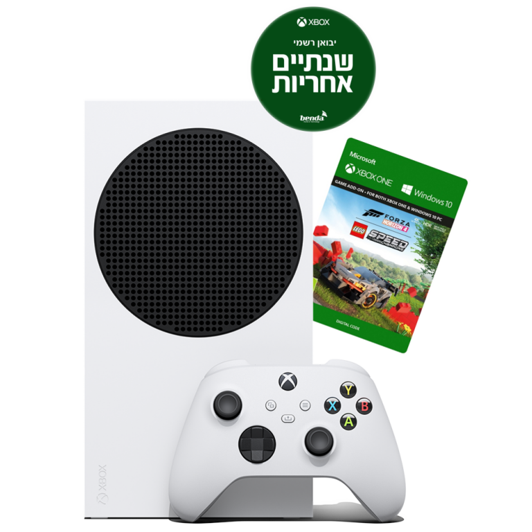 Microsoft Xbox Series S 512GB SSD+משחק לבחירה