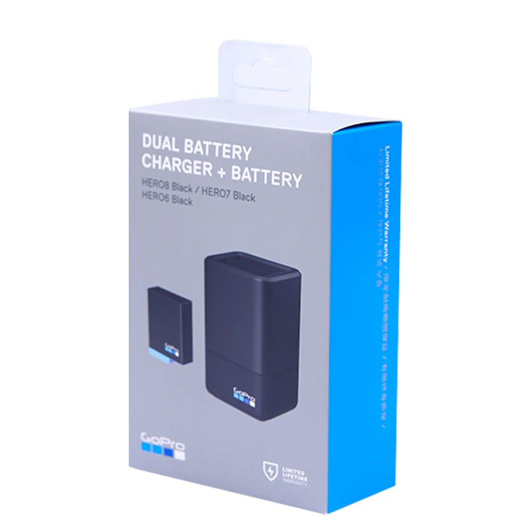 סוללה ומטען כפול GoPro Battery Charger + Battery For HERO8
