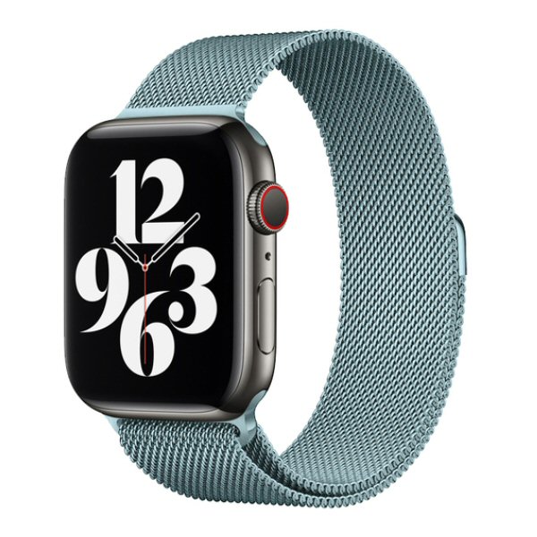 רצועת מתכת Apple Watch 38/40/41mm Metal Strap ירוק