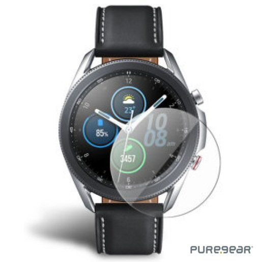 סט 6 מגני מסך נגד שברים Puregear Retail HD שקוף ל Galaxy watch 3 40/41/44/45mm