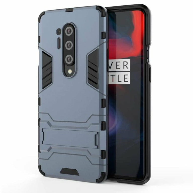 iTechCase W Line כיסוי ל OnePlus 8 אפור