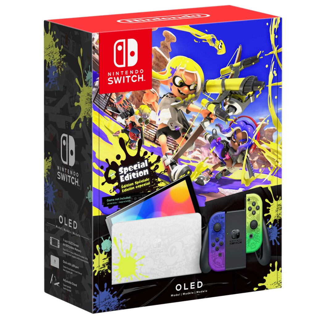 Nintendo Switch OLED Splatoon 3 Special Edition