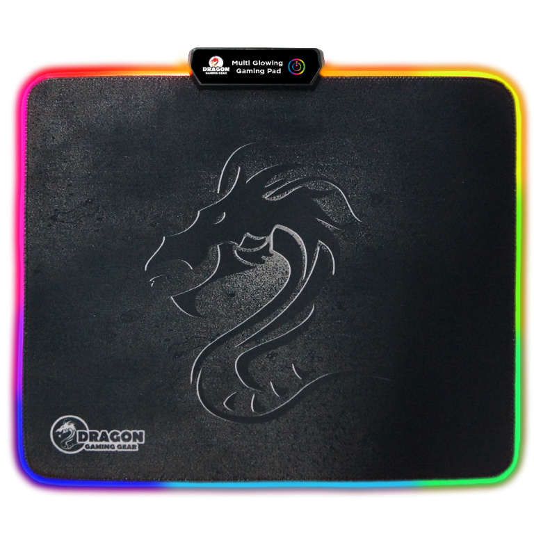 משטח גיימינג לעכבר Dragon Gaming LED Mouse Pad M