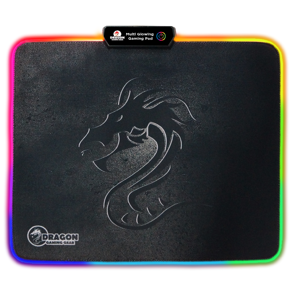 משטח גיימינג לעכבר Dragon Gaming LED Mouse Pad M