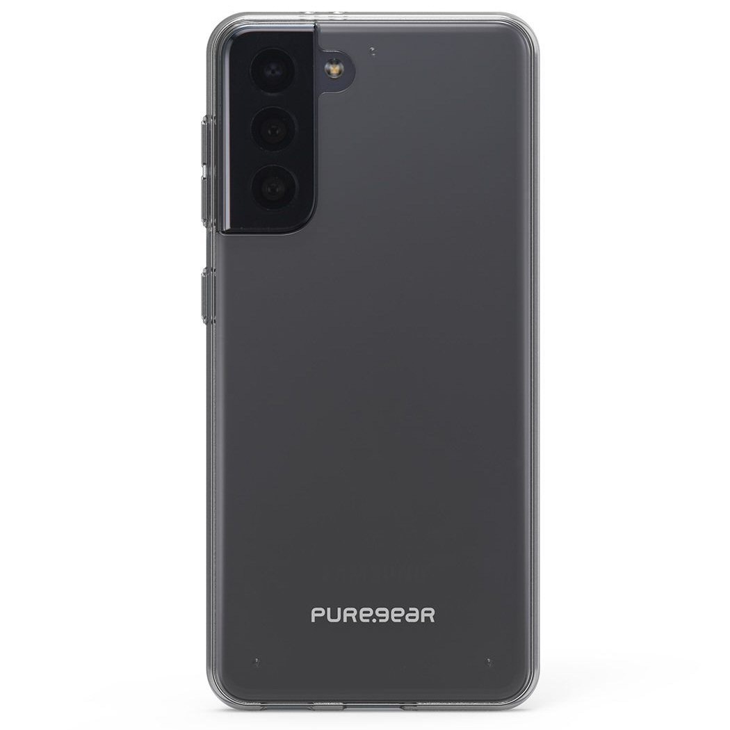כיסוי לגלקסי S22 שקוף נצנצים PureGear Slim Shell