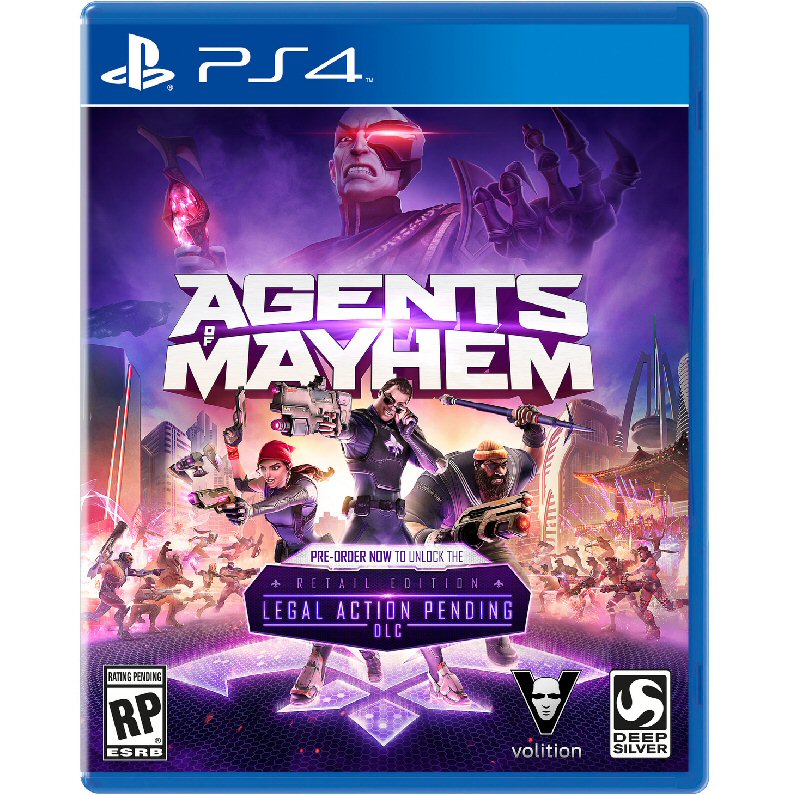 PS4 Agents of Mayhem