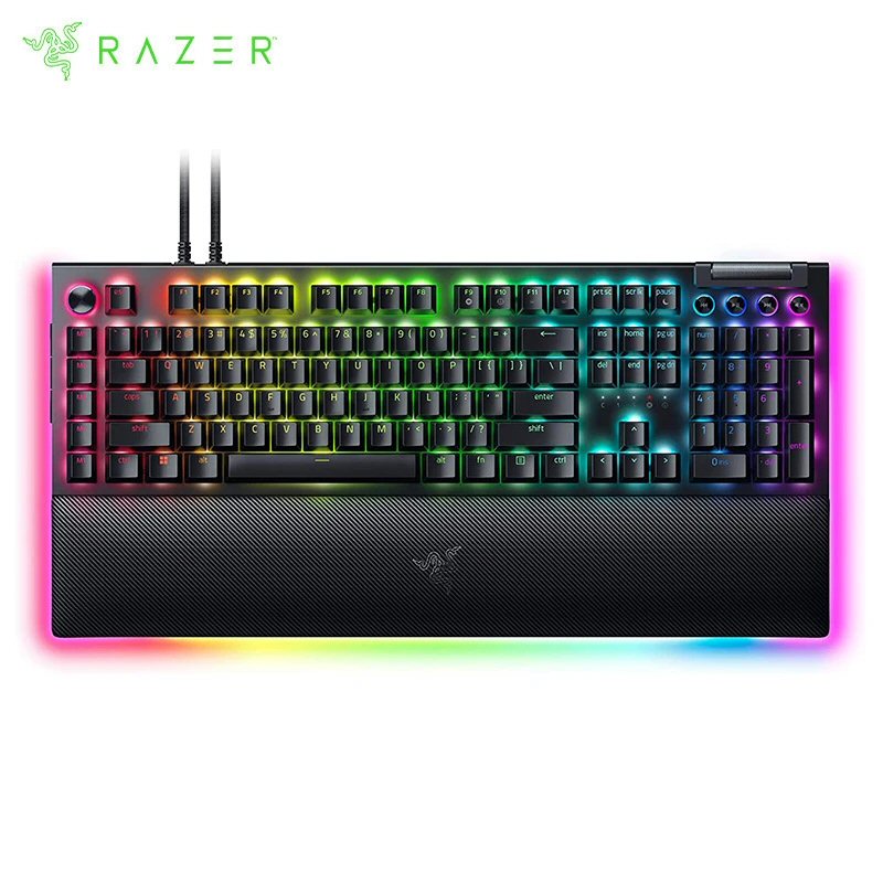 מקלדת Razer Blackwidow V4 Green Switch