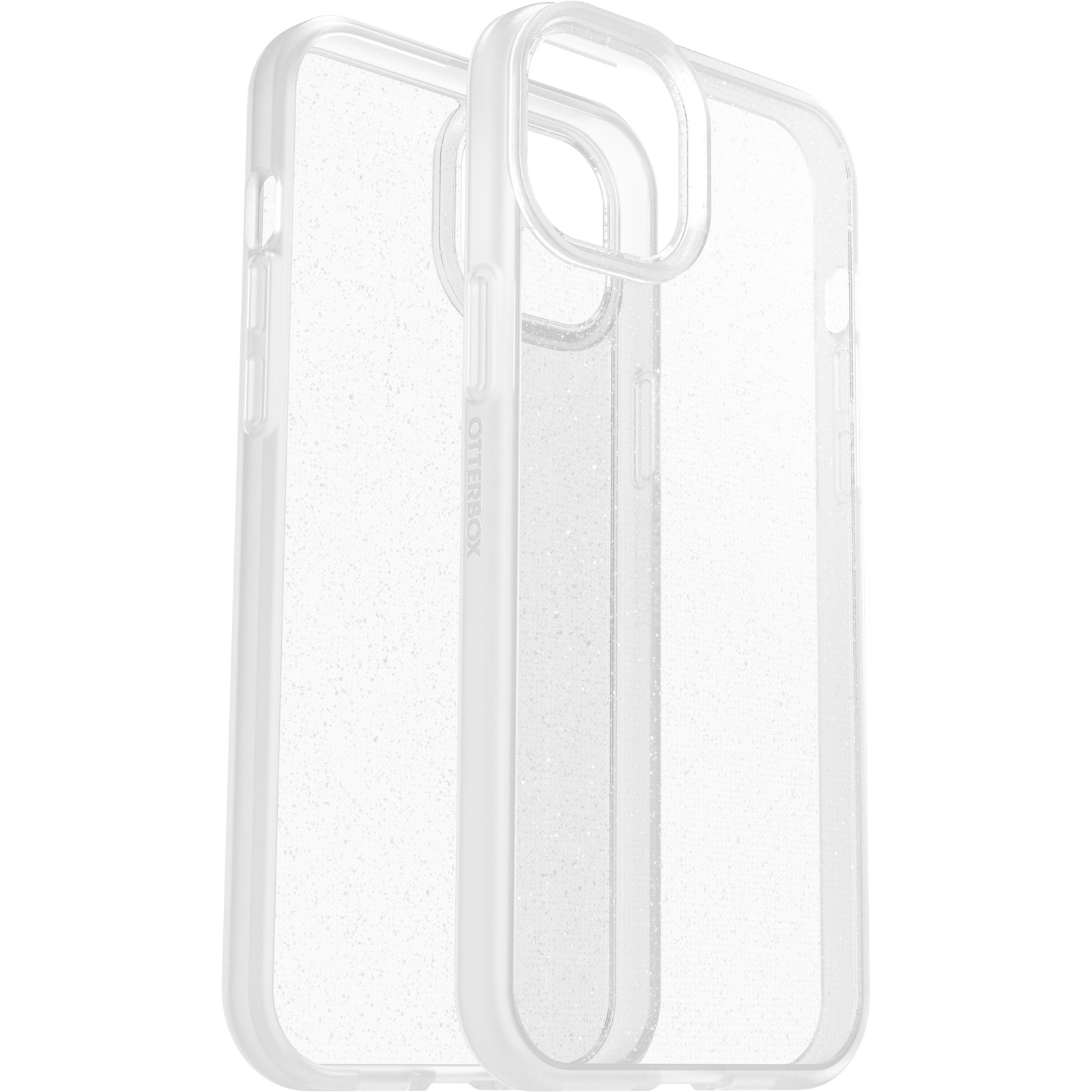 כיסוי OtterBox React שקוף מנצנץ לאייפון 15