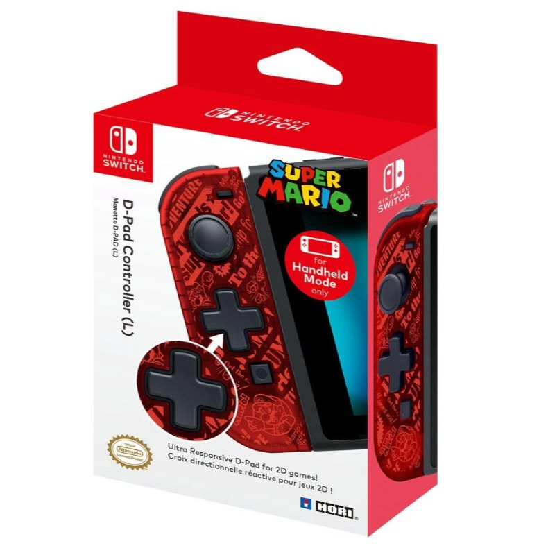 שלט Nintendo Switch HORI Mario D-PAD Controller L