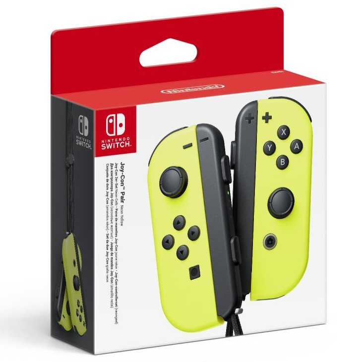 שלט Nintendo Switch Joy-Con Pair Neon Yellow