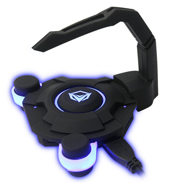 מפצל USB ומנהל כבל Meetion Mouse Stand Wire Cord U001
