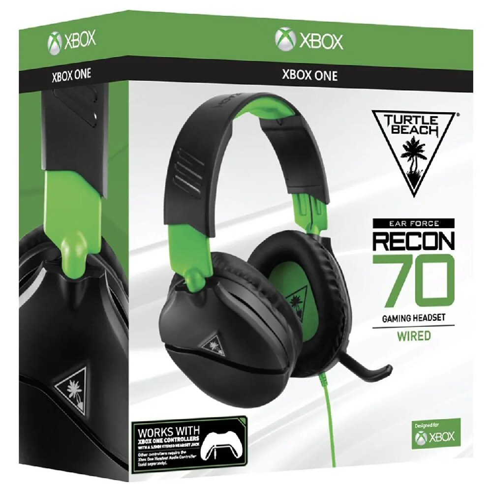 אוזניות גיימינג Turtle Beach Recon 70X שחור/ירוק