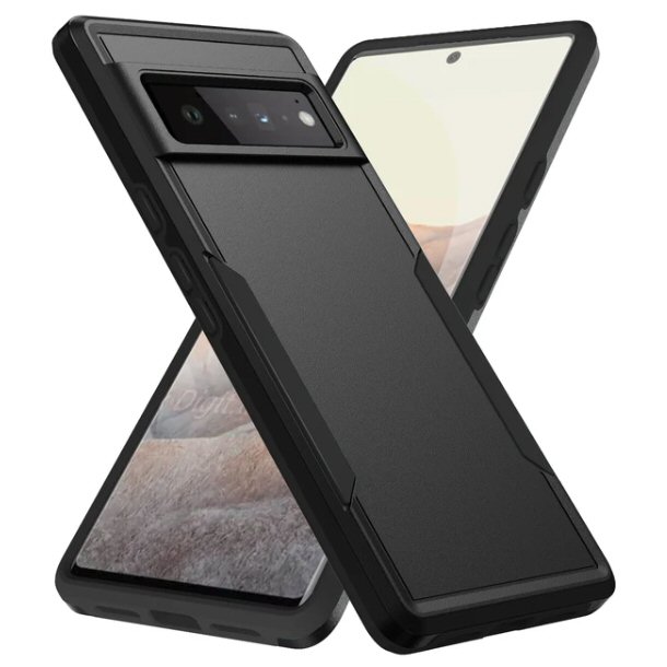 כיסוי לפיקסל 8 פרו שחור iTechCase Double Strong