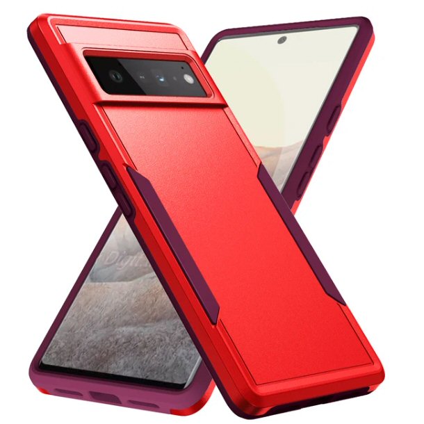 כיסוי לפיקסל 8 פרו אדום iTechCase Double Strong
