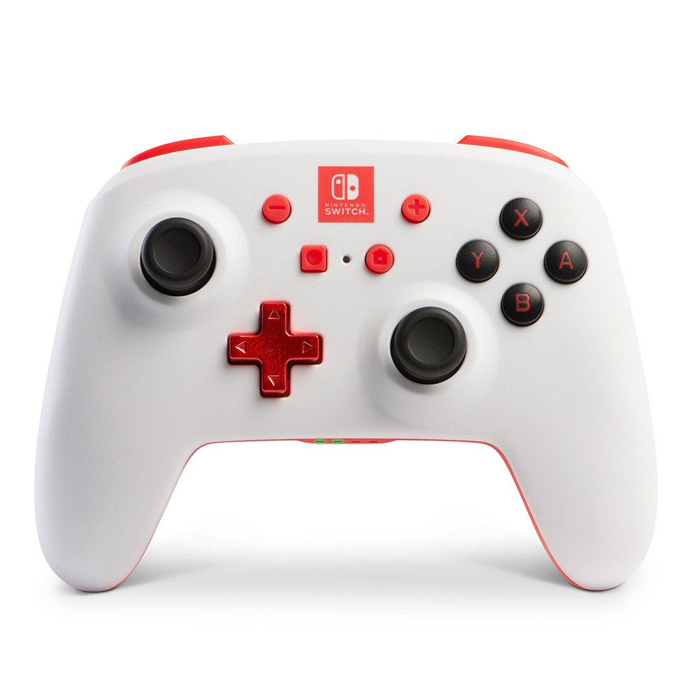 שלט Nintendo Switch aPowera Enhanced Wireless Controller White