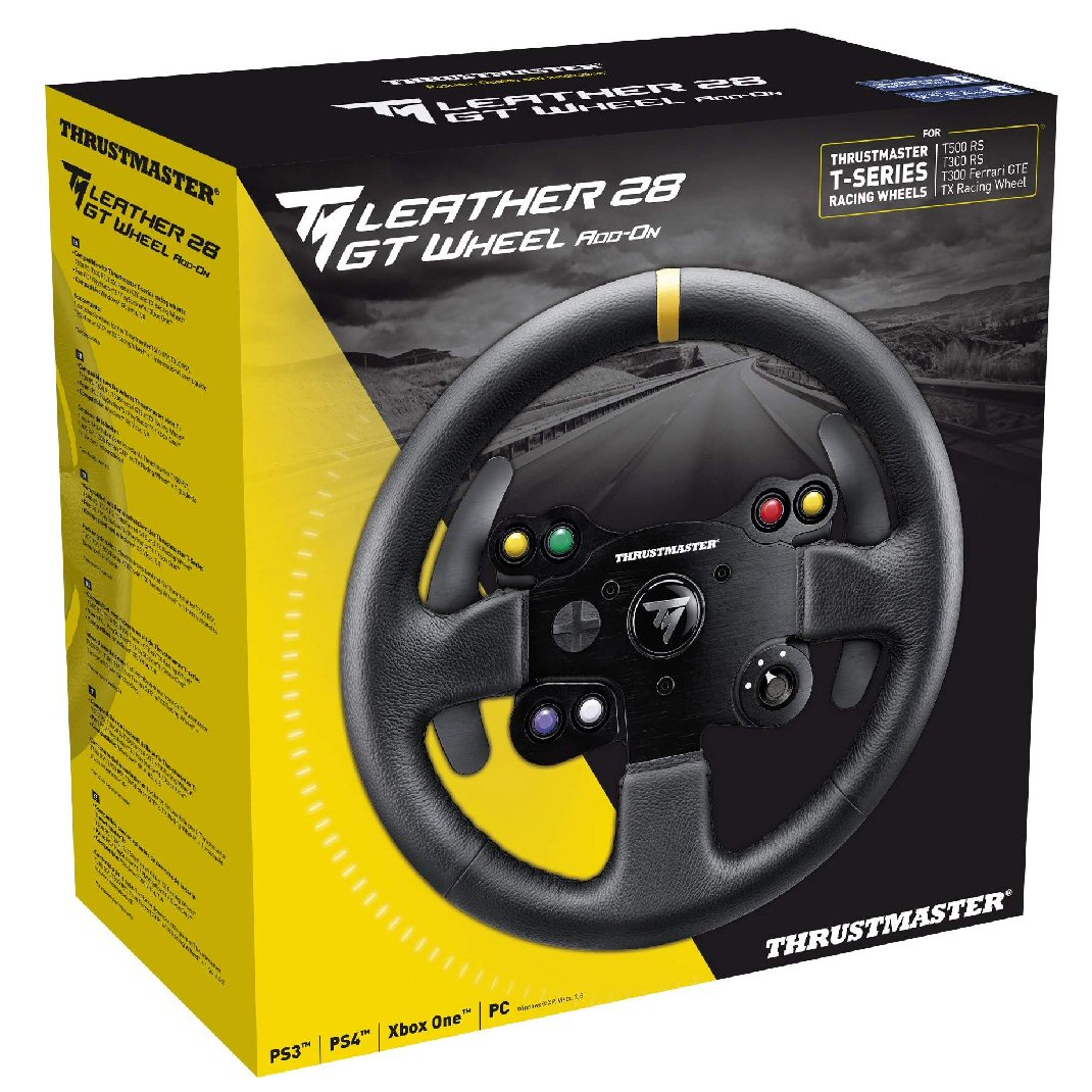 חישוק הגה Thrustmaster Leather 28 GT