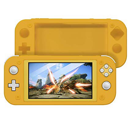 כיסוי Nintendo Switch Lite Soft Silicone צהוב