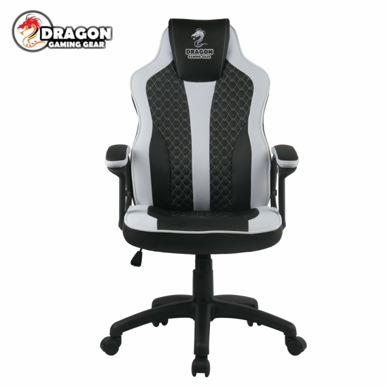 כיסא גיימינג Dragon SNIPER Chair לבן/שחור