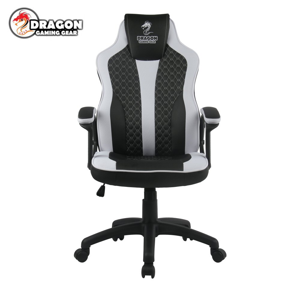 כיסא גיימינג Dragon SNIPER Chair לבן/שחור