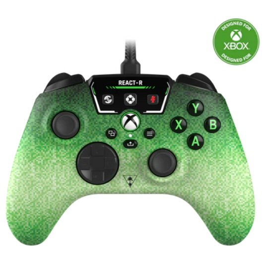 שלט חוטי שלט Turtle Beach React-R ל xBox/PC ירוק