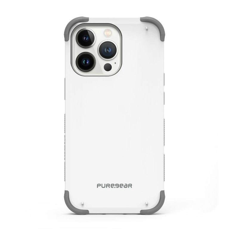 PureGear DualTek כיסוי לאייפון 13 פרו לבן