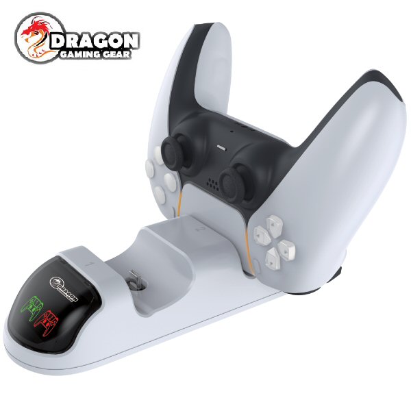 מטען זוגי לשלטים DRAGON PS5 DualSense PRO Charger