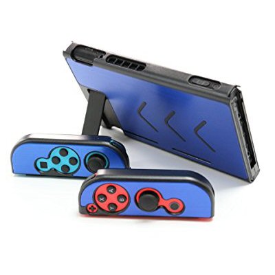כיסוי אלומיניום Aluminum Anti-scratch ל Nintendo Switch כחול
