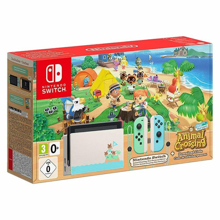Nintendo Switch Animal Crossing Limited Edition יבואן רשמי