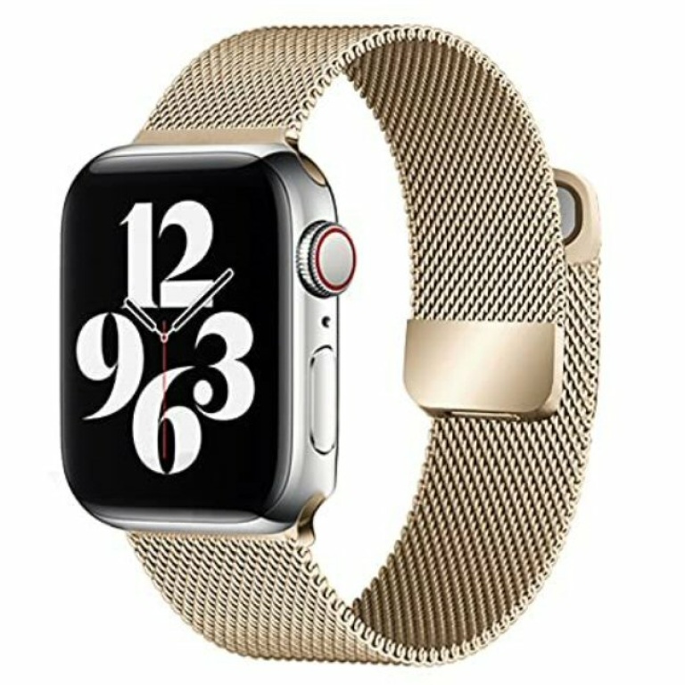רצועת מתכת Apple Watch 38/40/41mm Metal Strap רוז גולד