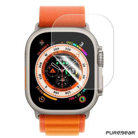 מגן מסך נגד שבר Puregear Puretek Retail HD שקוף ל Apple Watch
