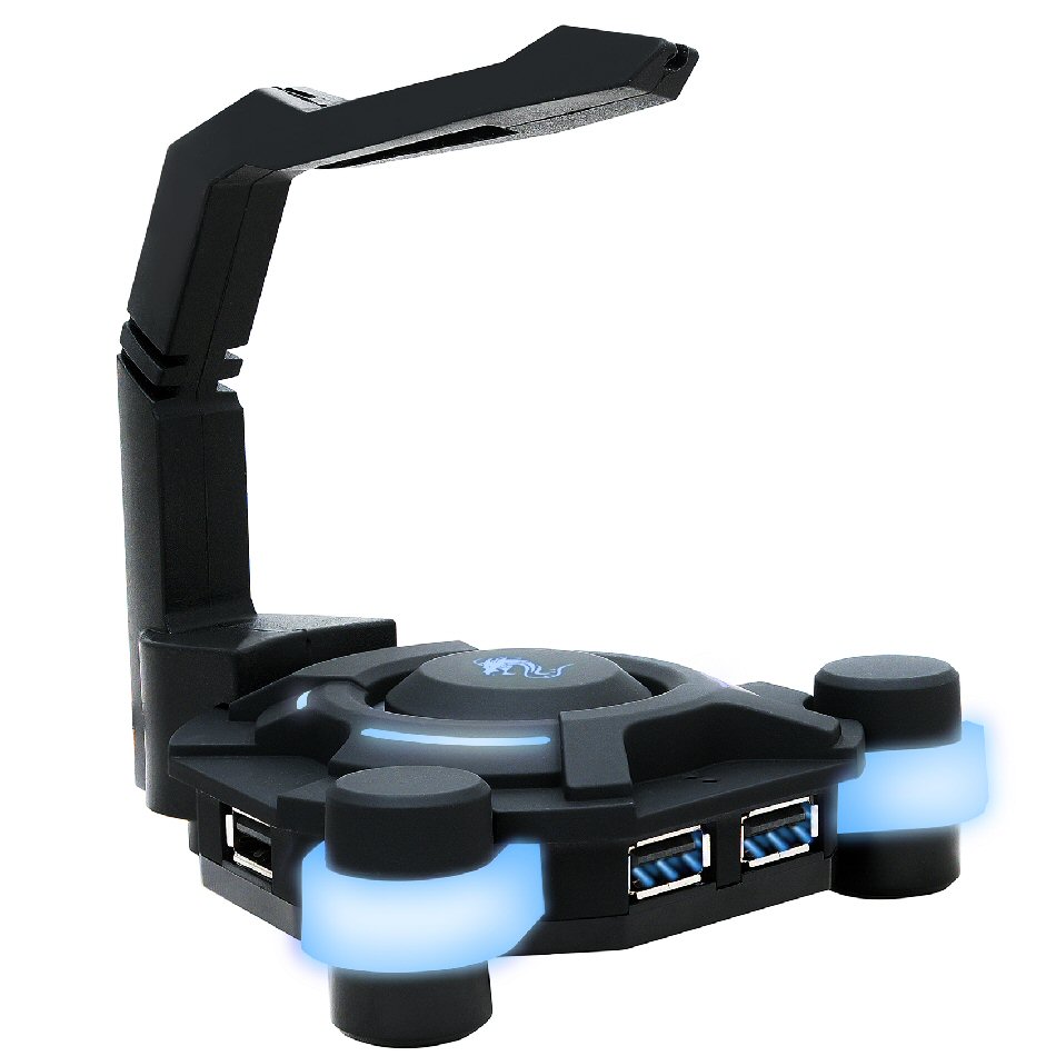 מפצל USB עם מנהל כבל לעכבר Dragon Mouse Chrd Manger