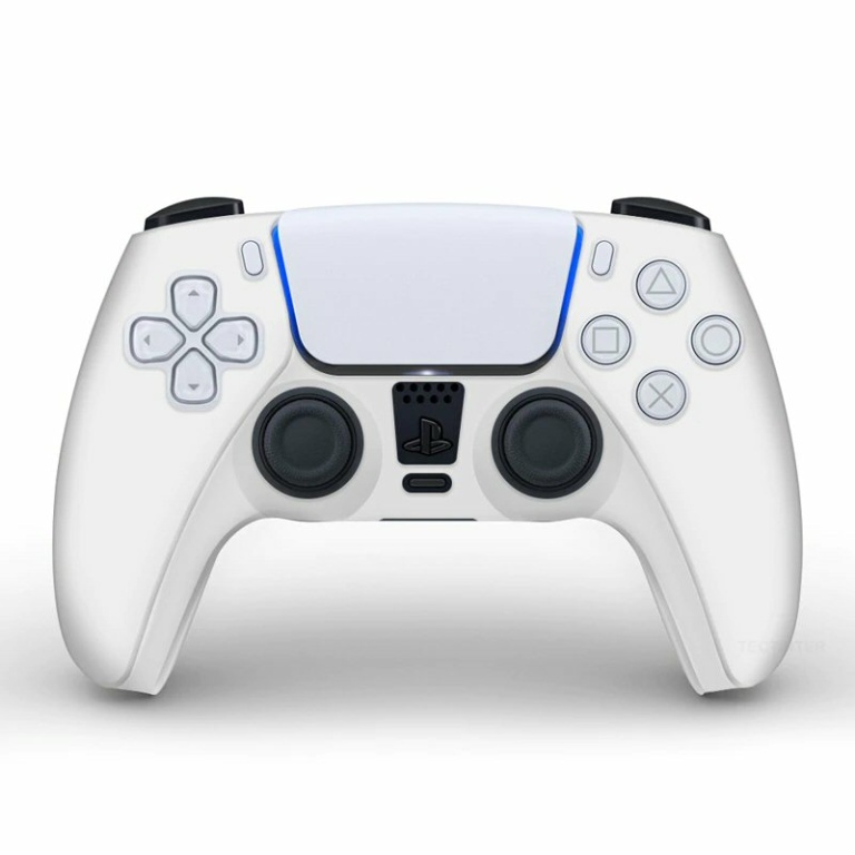 כיסוי סיליקון לשלט PS5 DualSense לבן
