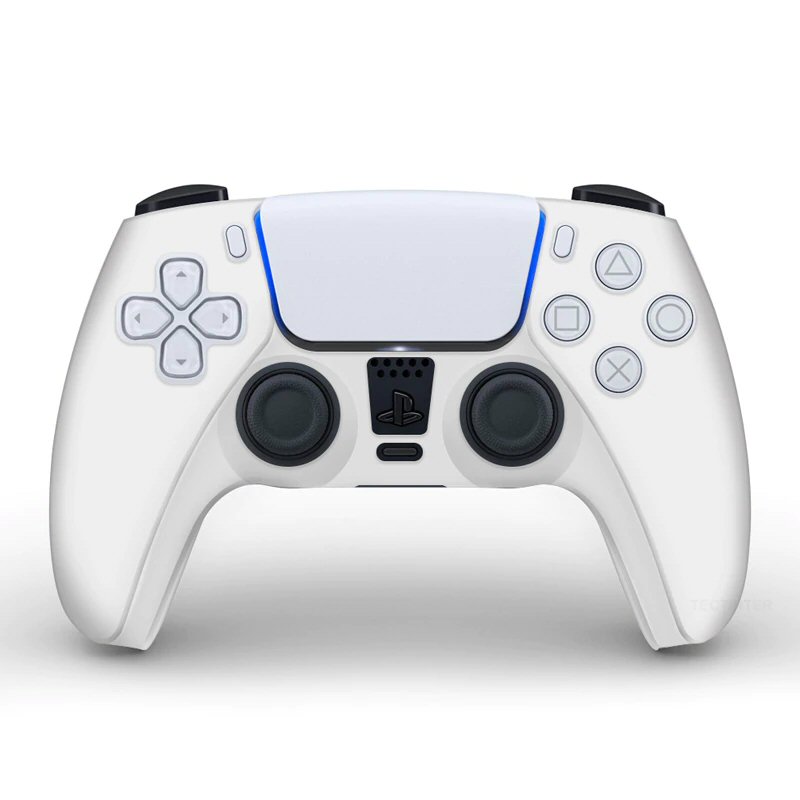 כיסוי סיליקון לשלט PS5 DualSense לבן
