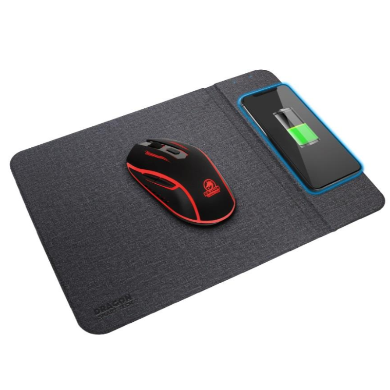משטח גיימינג אלחוטי לעכבר Dragon Charging Mouse Pad