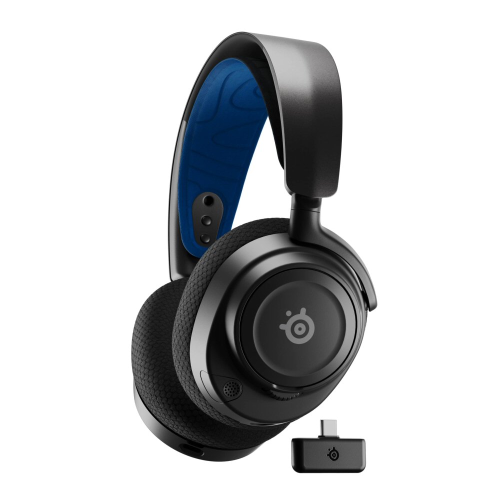 אוזניות ‏אלחוטיות SteelSeries Arctis Nova 7P Wireless PlayStation