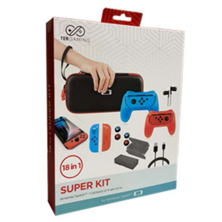 ערכת אביזרים Nintendo Switch TorGaming 18 IN 1 Starter Kits
