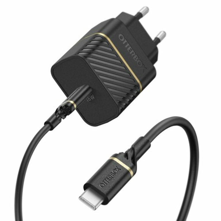 מטען בית מהיר OtterBox Wall Fast PD Charge USB C TO USB C 18W