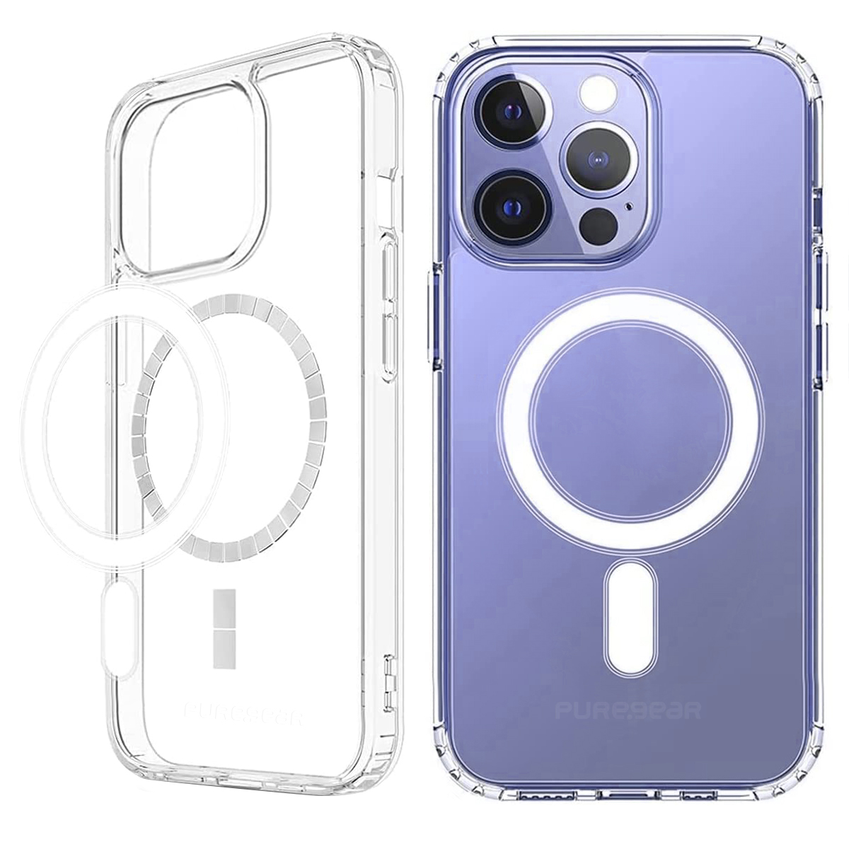 כיסוי PureGear Slim Shell Pro MagSafe לאייפון 15 פרו