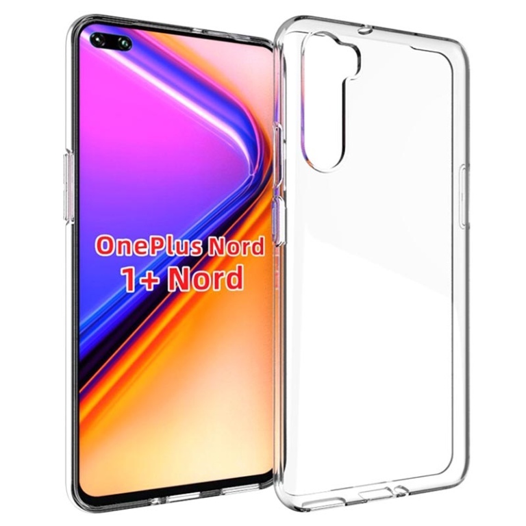 iTechCase S Line כיסוי ל OnePlus Nord שקוף