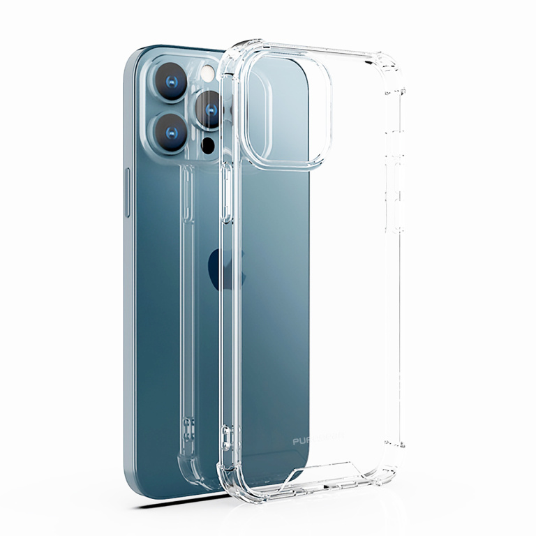 PureGear Hard Shell PRO כיסוי לאייפון 13 פרו מקס שקוף
