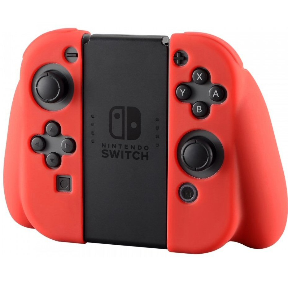 iTechCase E Line כיסוי סיליקון לשלט Nintendo Switch אדום