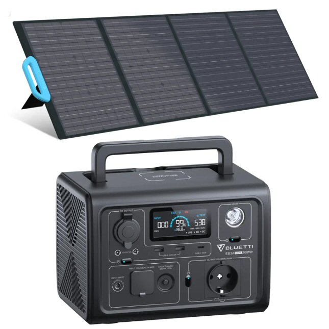 תחנת כוח ניידת BLUETTI EB3A | 600W 268Wh