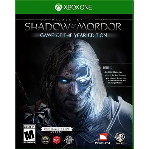 xBox ONE Middle Earth: Shadow of Mordor