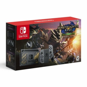 Nintendo Switch V2 Monster Hunter Rise Special Edition יבואן רשמי