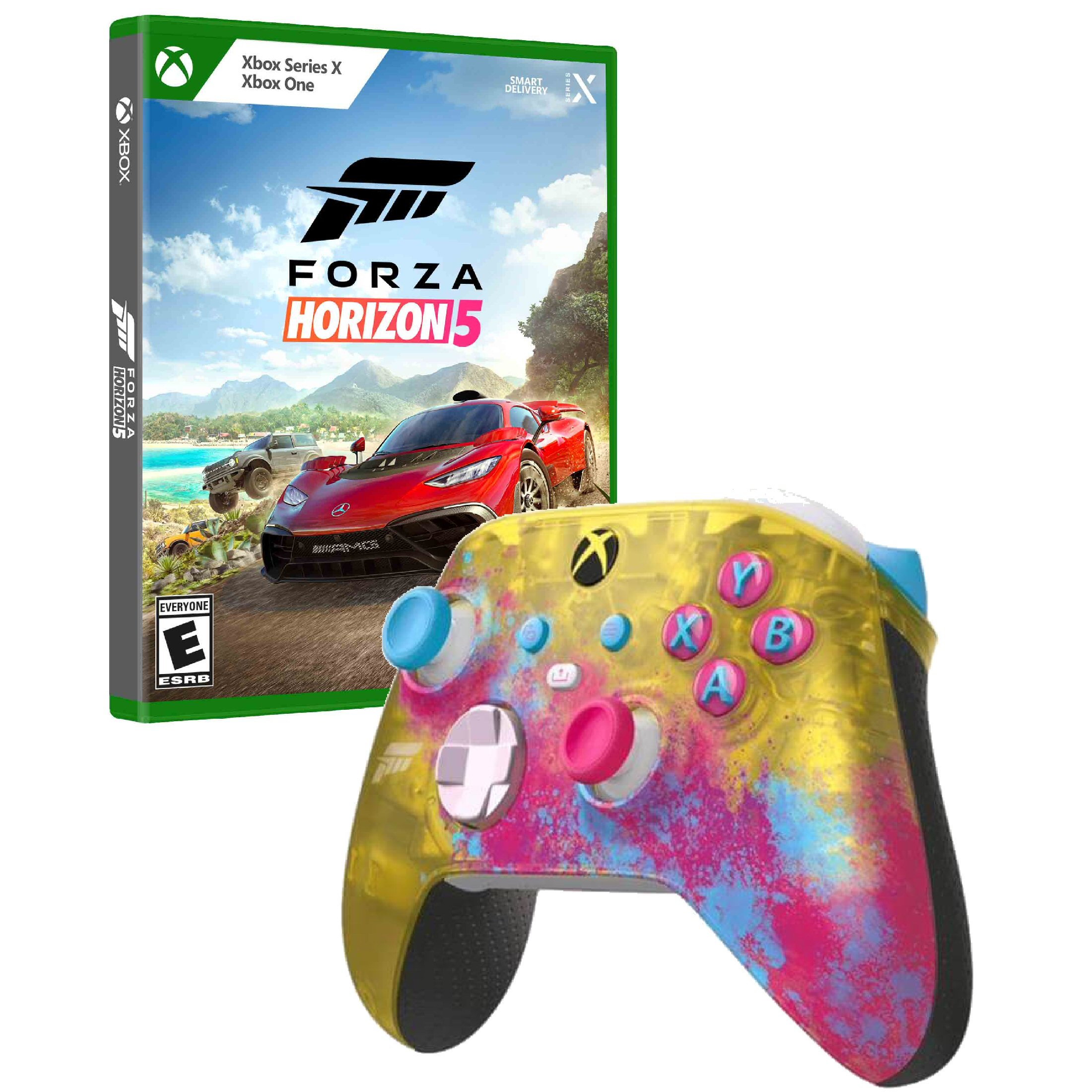 חבילת גיימינג Forza ל xBox שלט אלחוטי מקורי Forza 5+משחק מלא בדיסק Forza 5